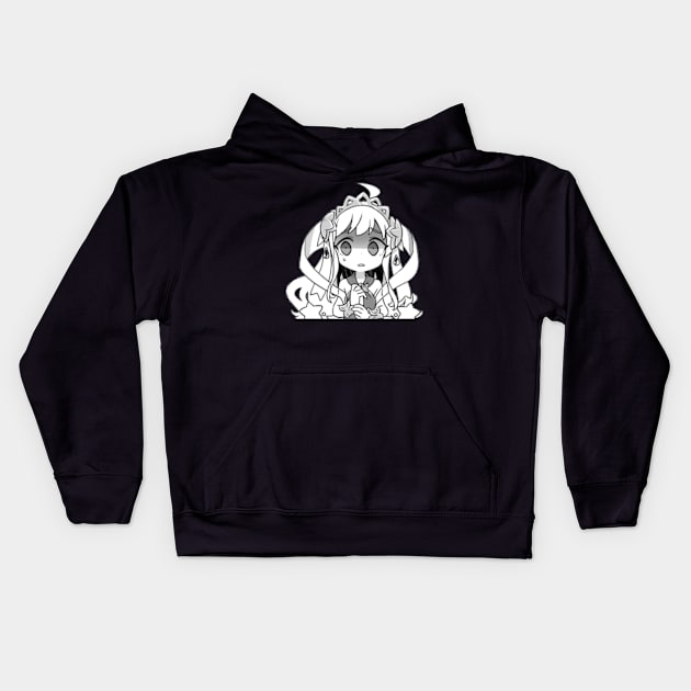 Zethia Scared Kids Hoodie by KokoroPopShop